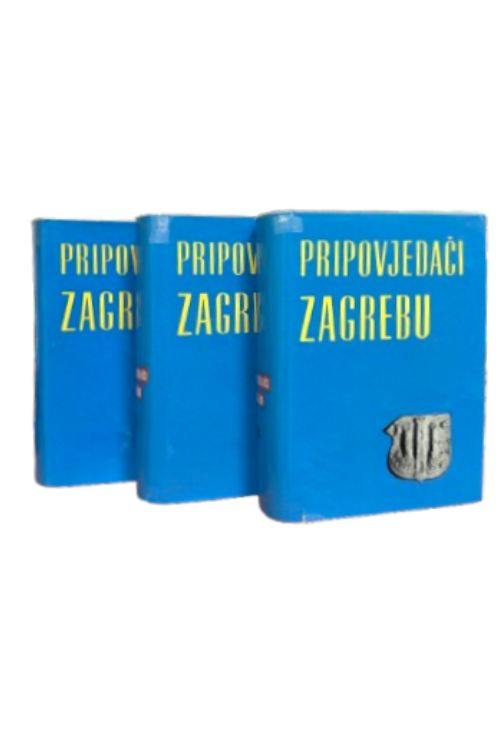 Pripovjedači Zagrebu 1 - 3 - Šime Vučetić | Krsto Špoljar, naslovnica knjige