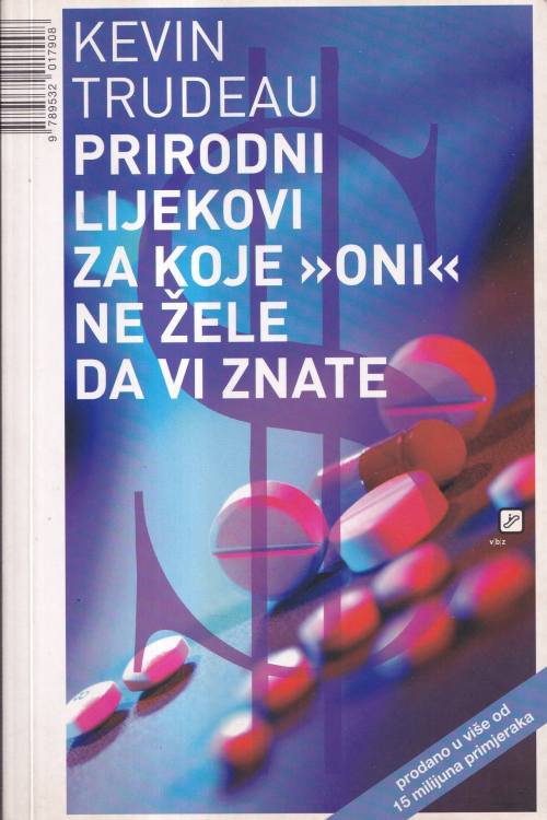 Prirodni lijekovi za koje "oni" ne žele da znate - Kevin Trudeau, naslovnica knjige