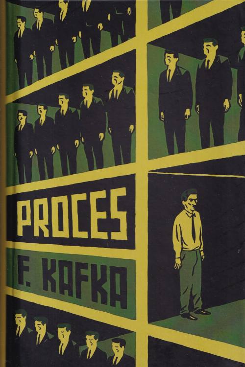Proces - Franz Kafka, naslovnica knjige