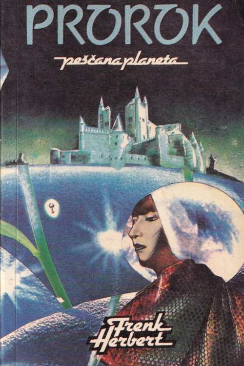 Prorok: peščana planeta - Frank Herbert, naslovnica knjige