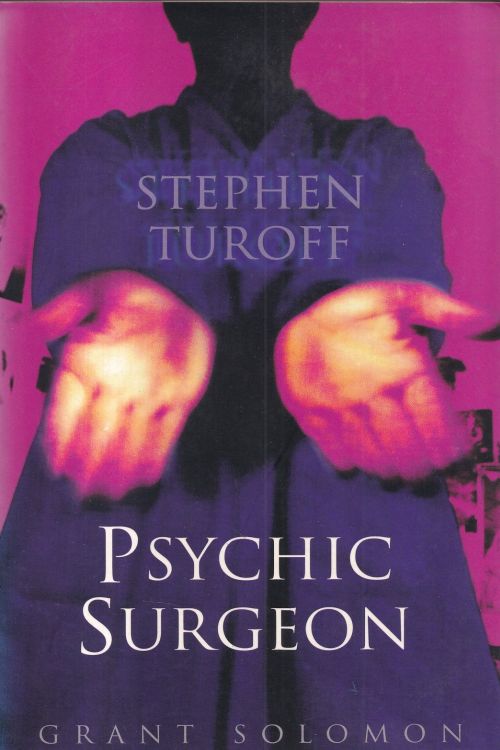 Psychic Surgeon - Grant Solomon, naslovnica knjige