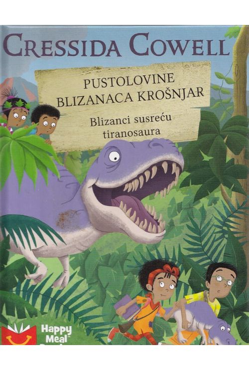 Pustolovine blizanaca Krošnjar - Cressida Cowell , naslovnica knjige