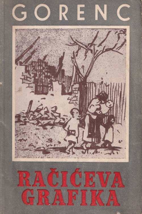 Račićeva grafika - Marcel Gorenc, naslovnica knjige