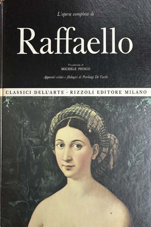 Raffaello - Michele Prisco, naslovnica knjige