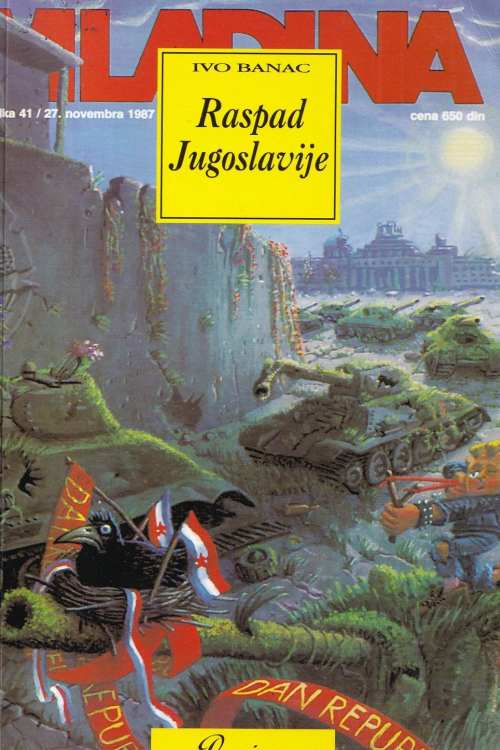 Raspad Jugoslavije - Ivo Banac, naslovnica knjige