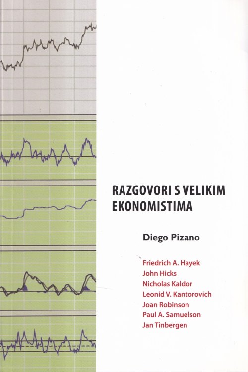 Razgovor s velikim ekonomistima - Diego Pizano, naslovnica knjige