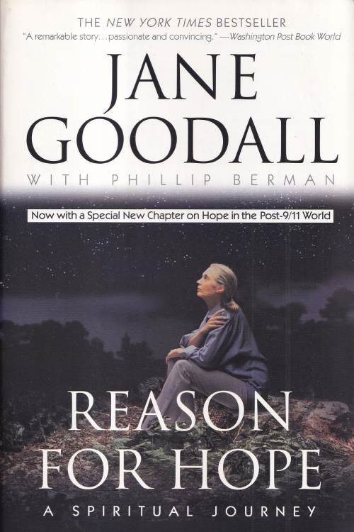 Reason for Hope - Jane Goodall, naslovnica knjige