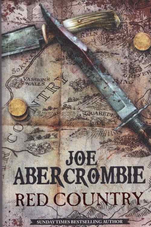 Red country - Joe Abercrombie, naslovnica knjige