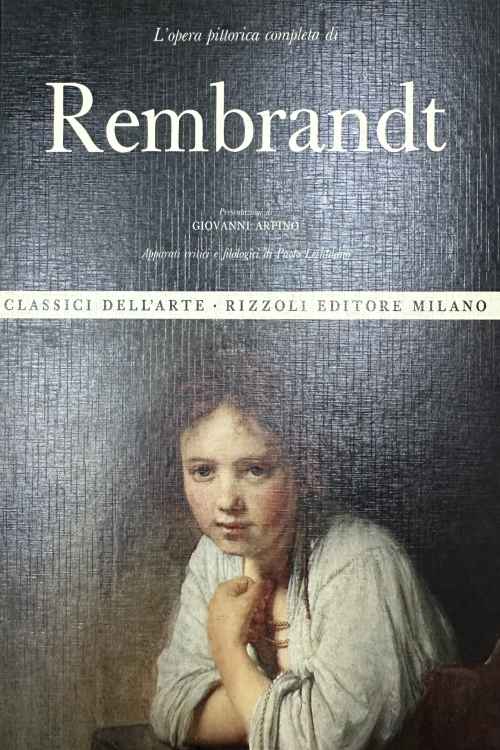 Classici dell'arte: Rembrandt - Giovanni Arpino, naslovnica knjige
