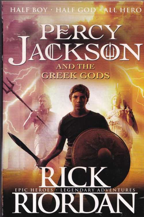 Rick Riordan and the Greek Goods - Percy Jackson, naslovnica knjige