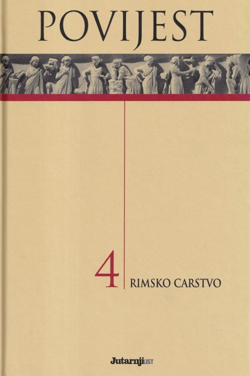Povijest 4: Rimsko Carstvo - Enrico Cravetto, naslovnica knjige