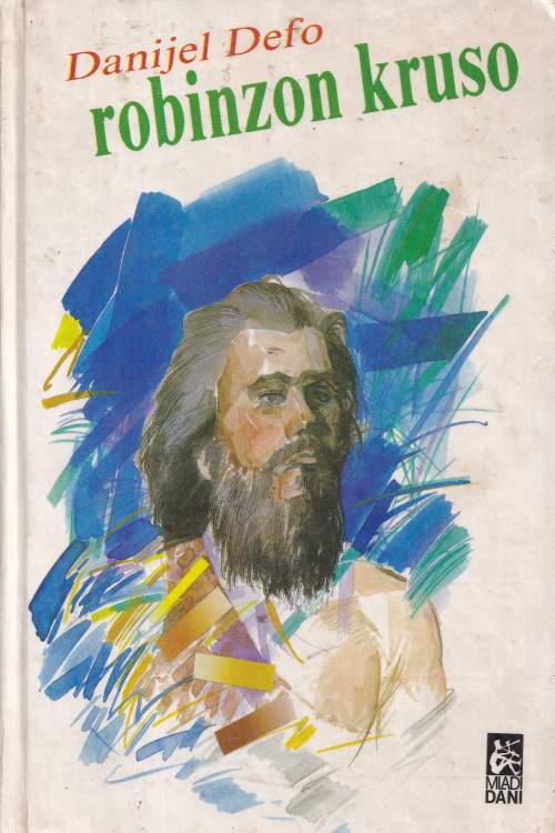 Robinzon Kruso - Daniel Defoe, naslovnica knjige