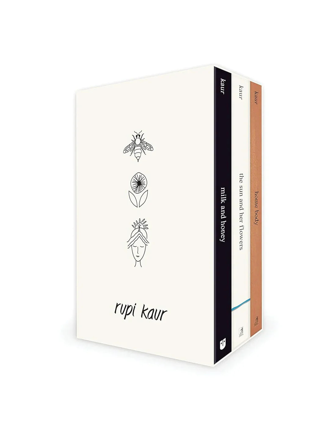 Trilogy Boxed Set: Milk and Honey, The Sun and her Flowers and Home Body - Rupi Kaur , naslovnica knjige