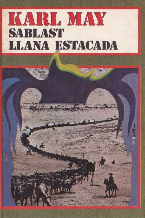 Sablast Llana Estacada - Karl May, naslovnica knjige