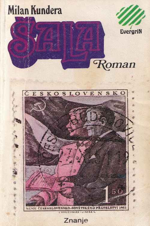 Šala - Milan Kundera, naslovnica knjige