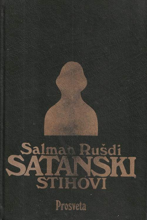 Satanski stihovi - Salman Rushdie, naslovnica knjige