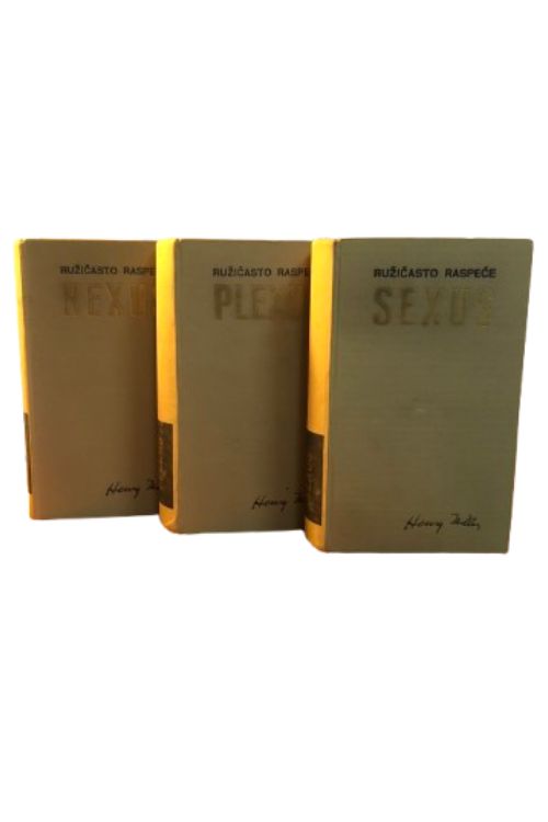 Sexus, Plexus, Nexus - Henry Miller, naslovnica knjige