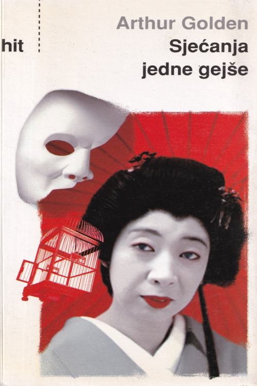 Sjećanja jedne gejše - Arthur Golden, naslovnica knjige