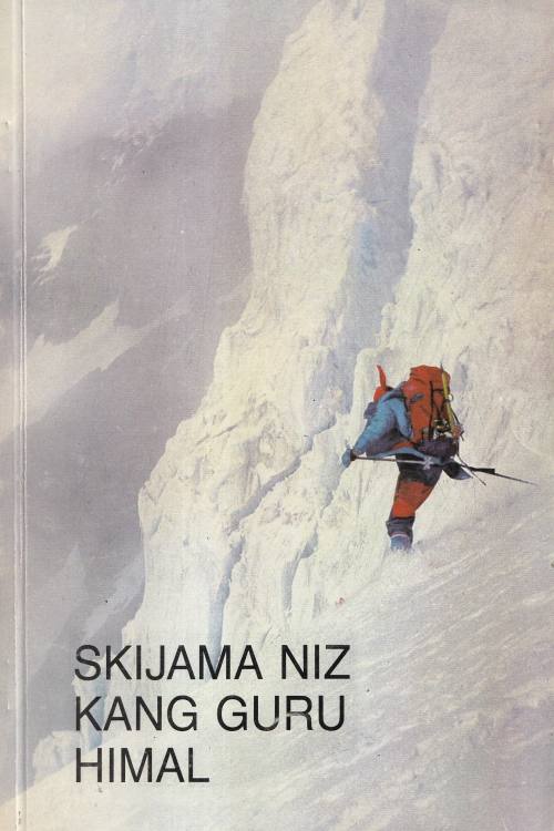 Skijama niz Kang Guru Himal, naslovnica knjige