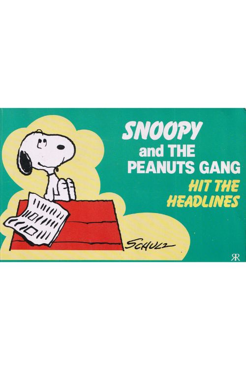 Snoopy and The Peanuts Gang , naslovnica knjige