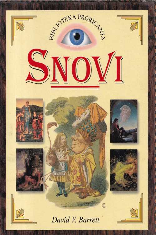 Snovi  - David V. Barrett , naslovnica knjige