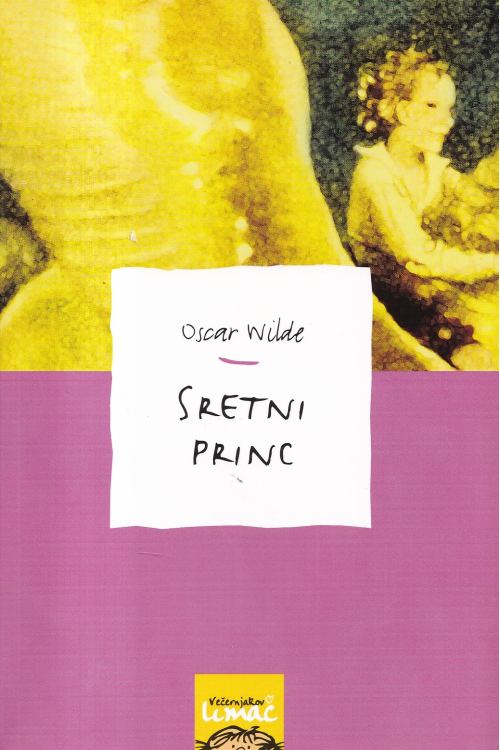 Sretni princ - Oscar Wilde, naslovnica knjige