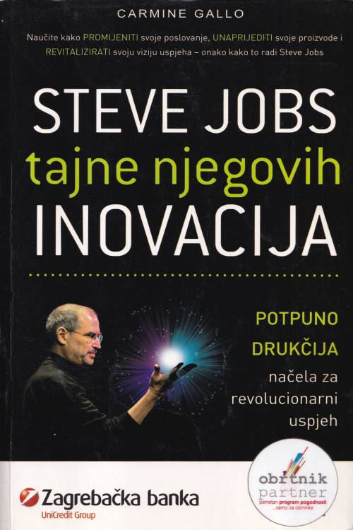 Steve Jobs: tajne njegovih inovacija - Carmine Gallo, naslovnica knjige