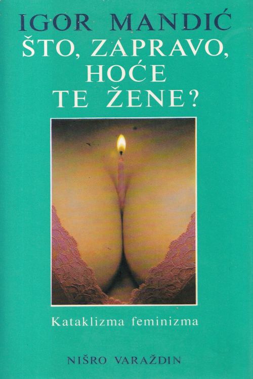 Što, zapravo, hoće te žene? - Igor Mandić, naslovnica knjige