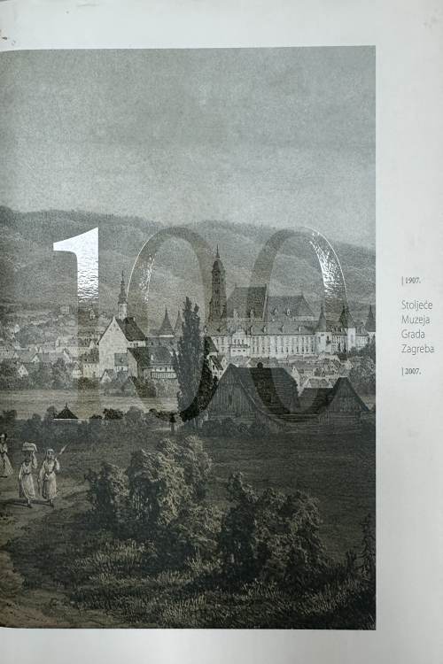 Stoljeće Muzeja Grada Zagreba 1907. - 2007., naslovnica knjige