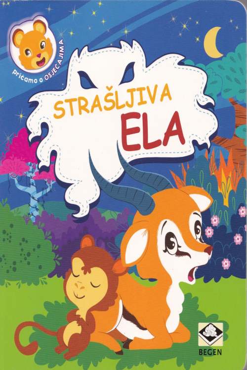 Strašljiva Ela, naslovnica knjige