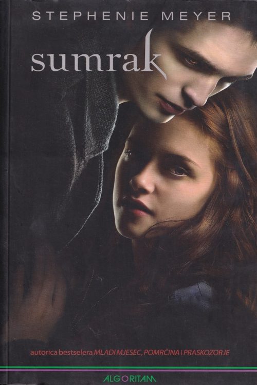 Sumrak - Stephenie Meyer, naslovnica knjige