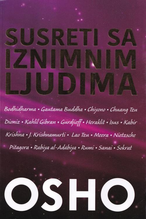 Susreti sa iznimnim ljudima - Osho, naslovnica knjige