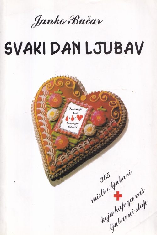 Svaki dan ljubav - Janko Bučar, naslovnica knjige