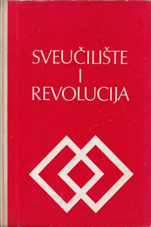 Sveučilište i revolucija: zbornik radova, naslovnica knjige