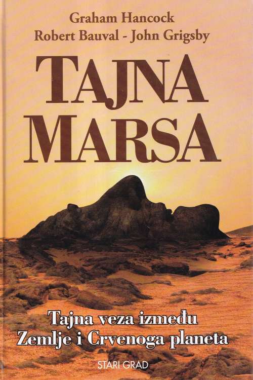 Tajna Marsa - Graham Hancock| Robert Bauval | John Grigsby, naslovnica knjige