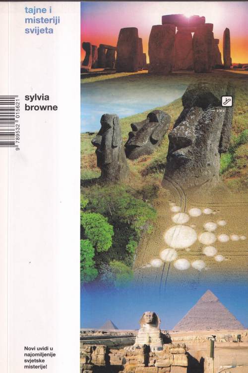 Tajne i misteriji svijeta - Sylvia Browne, naslovnica knjige