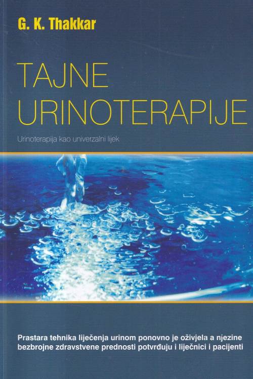 Tajne urinoterapije - G.K. Thakkar, naslovnica knjige