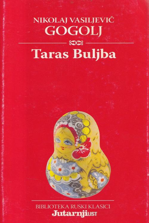 Taras Buljba - Nikolaj Vasiljevič Gogolj, naslovnica knjige