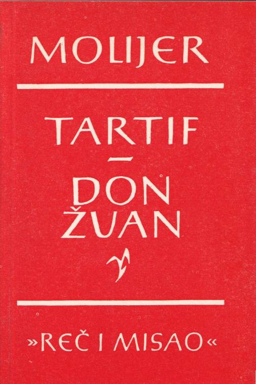 Tartif | Don Žuan - Moliere , naslovnica knjige