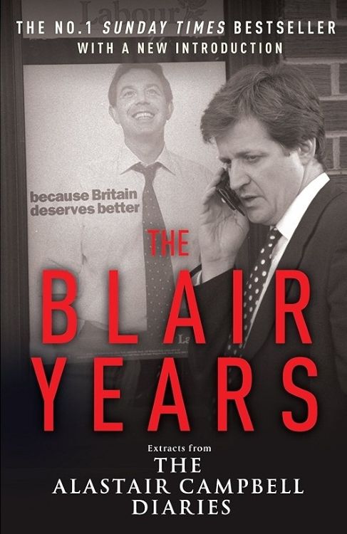 The Blair Years - Alastair Campbell, naslovnica knjige