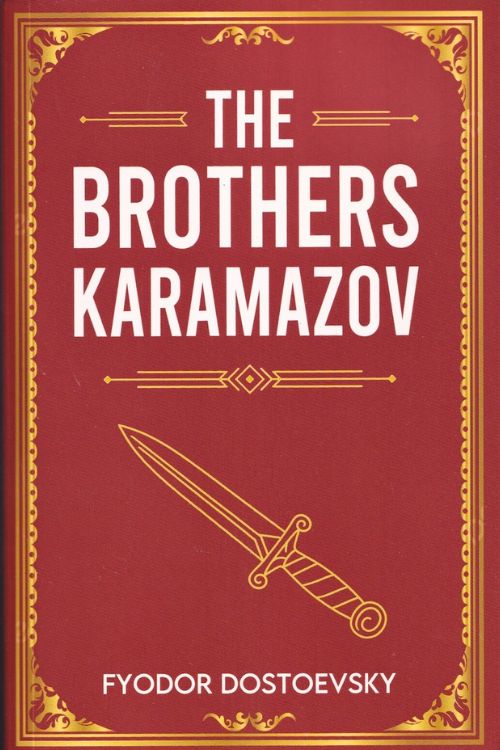 The Brothers Karamazov - Fyodor Dostoevsky, naslovnica knjige