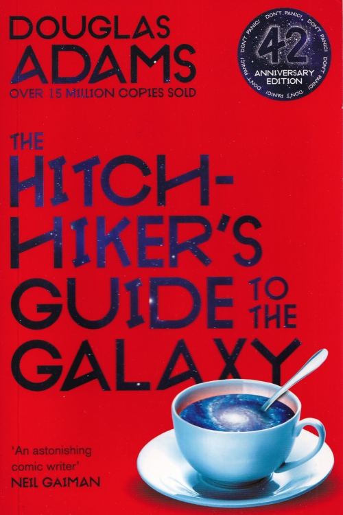 The Hitchhiker's Guide to the Galaxy - Douglas Adams, naslovnica knjige