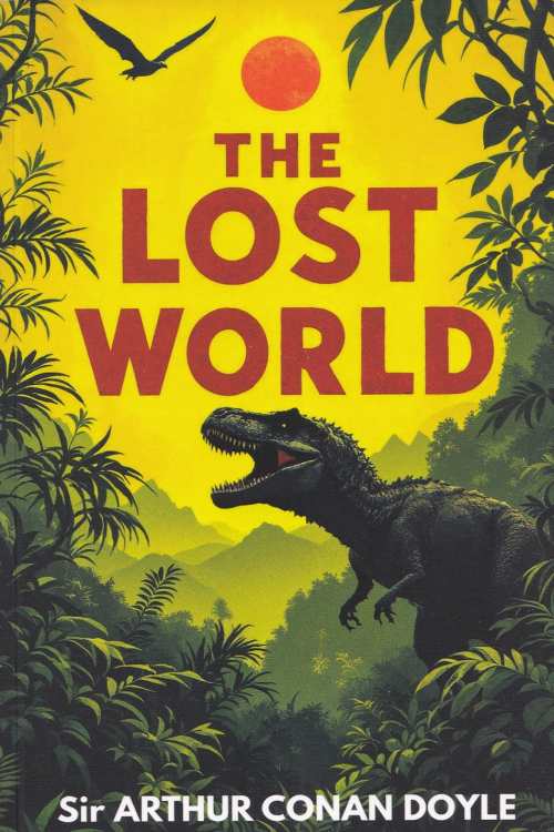 The Lost World -  Arthur Conan Doyle, naslovnica knjige