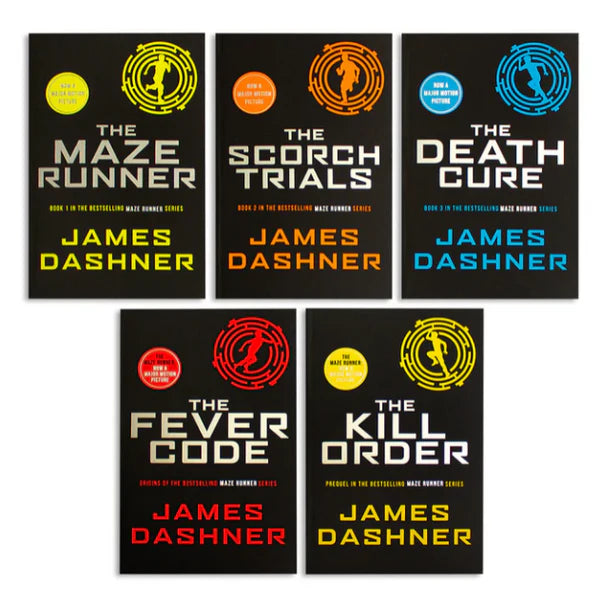The Maze Runner (5 Book Box Set) – James Dashner, book cover