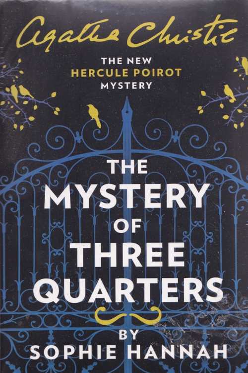 Agatha Christie by Sophie Hannah set, book cover.