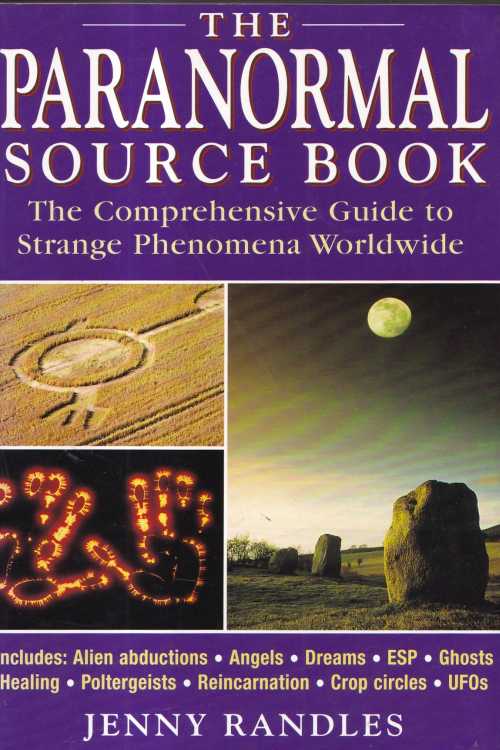 The Paranormal Source Book - Jenny Randles, naslovnica knjige
