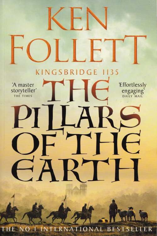 The Pillars of the Earth - Ken Follett, naslovnica knjige