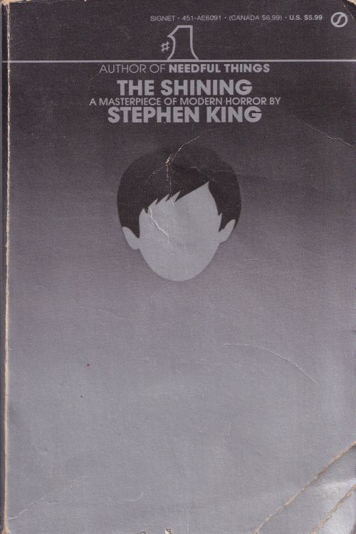 The Shining - Stephen King, naslovnica knjige