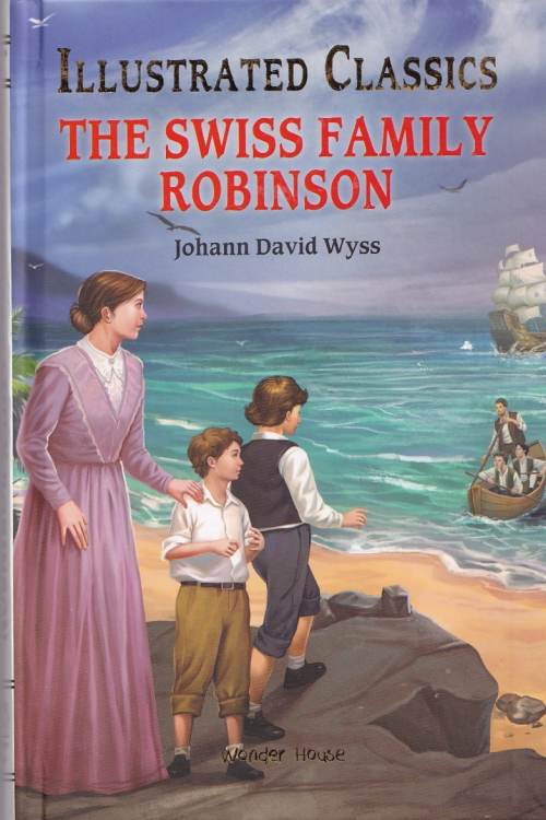 The Swiss Family Robinson - Johann David Wyss, naslovnica knjige