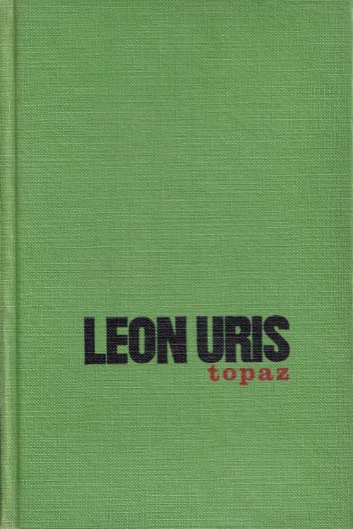 Topaz - Leon Uris, naslovnica knjige